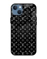 Shop Symbolic Pattern Glass Case For Iphone 13-Front