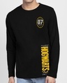 Shop Hogwarts 07 Full Sleeve T-Shirt Black (HPL)-Front