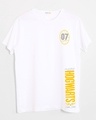 Shop Hogwarts 07 Half Sleeve T-Shirt White (HPL)-Front