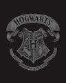 Shop Hogwarts Crest Half Sleeve T-Shirt (HPL)-Full