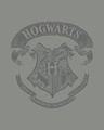 Shop Hogwarts Crest Half Sleeve T-Shirt (HPL)