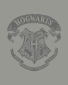 Shop Hogwarts Crest Printed Fleece Light Sweatshirt (HPL)-Full