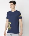 Shop Hogwarts Half Sleeves T-Shirt (HPL)-Design