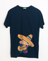 Shop Hola Amigos Half Sleeve T-Shirt-Front