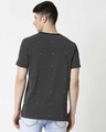 Shop Men's Black Honey Comb BWKF AOP T-shirt-Full