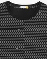 Shop Men's Black Honey Comb BWKF AOP T-shirt