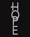 Shop Hope Back Print Half Sleeve T-Shirt-Design