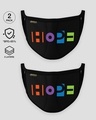 Shop Hope Everyday Printed Fasion Mask 2.0 Combo-Front