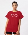 Shop Hope Infinity Boyfriend T-Shirt-Front