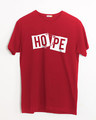 Shop Hope Pin Half Sleeve T-Shirt-Front