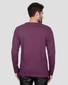 Shop Hope Tear Full Sleeve T-Shirt Deep Purple-Design