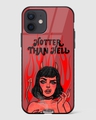 Shop Hotter Than Hell Premium Glass Case for Apple iPhone 12-Front