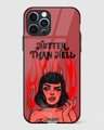 Shop Hotter Than Hell Premium Glass Case for Apple iPhone 12 Pro Max-Front