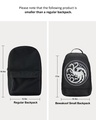 Shop Unisex Black House Of Dragons Sigil Small Backpack
