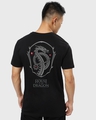 Shop Men's Black House Of The Dragon Kingdom Graphic Printed T-shirt-Design
