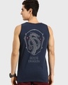 Shop Men's Blue House Of The Dragon Kingdom Graphic Printed Vest-Design