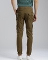 Shop Men's Green Slim Fit Cargo Trousers-Design