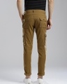 Shop Men's Green Slim Fit Cargo Trousers-Design
