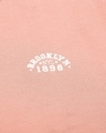 Shop Women's Pink Color Block Crop Sweatshirt