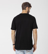 Shop HUD Half Sleeve Longline T-Shirts Black (AVL) (GID)-Design
