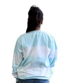 Shop Women's Blue Tie & Dye Loose Fit Sweatshirt-Full