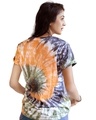 Shop Women's Orange Tie & Dye Loose Fit T-shirt