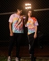 Shop Tie Dye Unisex Rainbow Tee-Front