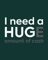 Shop Hug For Cash Half Sleeve T-Shirt