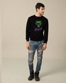 Shop Hulk Face Fleece Light Sweatshirts (AVL)-Design