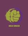 Shop Hulk Is Smashing Half Sleeve T-Shirt (AVL)