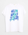Shop Hum Nahi Rukenge Half Sleeve T-Shirt-Front