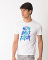 Shop Hum Nahi Rukenge Half Sleeve T-Shirt-Design