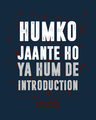 Shop Humko Jaante Ho Boyfriend T-Shirt