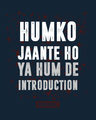 Shop Humko Jaante Ho Full Sleeve T-Shirt