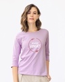 Shop Hungry Always Round Neck 3/4th Sleeve T-Shirt-Front