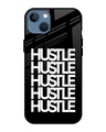 Shop Hustle Bustle Premium Glass Case for Apple iPhone 13 (Shock Proof, Scratch Resistant)-Front