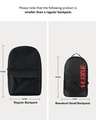 Shop Unisex Black Hustle Small Backpack