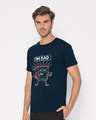 Shop I Am Bad Sponge Half Sleeve T-Shirt (SBL)-Design