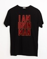 Shop I Am Iron Man Half Sleeve T-Shirt (AVL)-Front