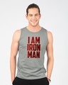 Shop I Am Iron Man Vest (AVL)-Front