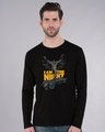 Shop I Am The Night Full Sleeve T-Shirt (BML)-Front