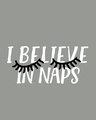 Shop I Believe In Naps Boyfriend T-Shirt-Full