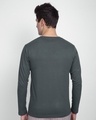 Shop I F**K Walls Full Sleeve T-Shirt Nimbus Grey-Design