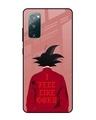 Shop I Feel Like Goku Premium Glass Case for Samsung Galaxy S20 FE (Shock Proof,Scratch Resistant)-Front