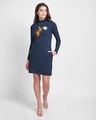 Shop I'm Amazing  High Neck Pocket Dress Galaxy Blue (TJL)-Design