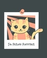 Shop I'm Picture Purrrfect Half Sleeve T-Shirt-Full
