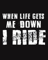 Shop I Ride Half Sleeve T-Shirt