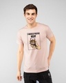 Shop I Would Prefer Neat Half Sleeve T-Shirt Baby Pink-Front
