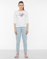 Shop Imagine Heart Round Neck 3/4th Sleeve T-Shirt-Design