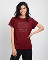 Shop Imperfection Boyfriend T-Shirt-Front